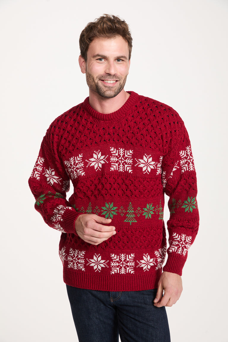 Traditional Aran Christmas Jumper
