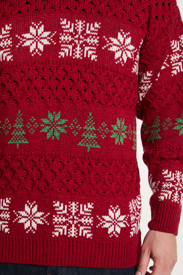 Traditional Aran Christmas Jumper